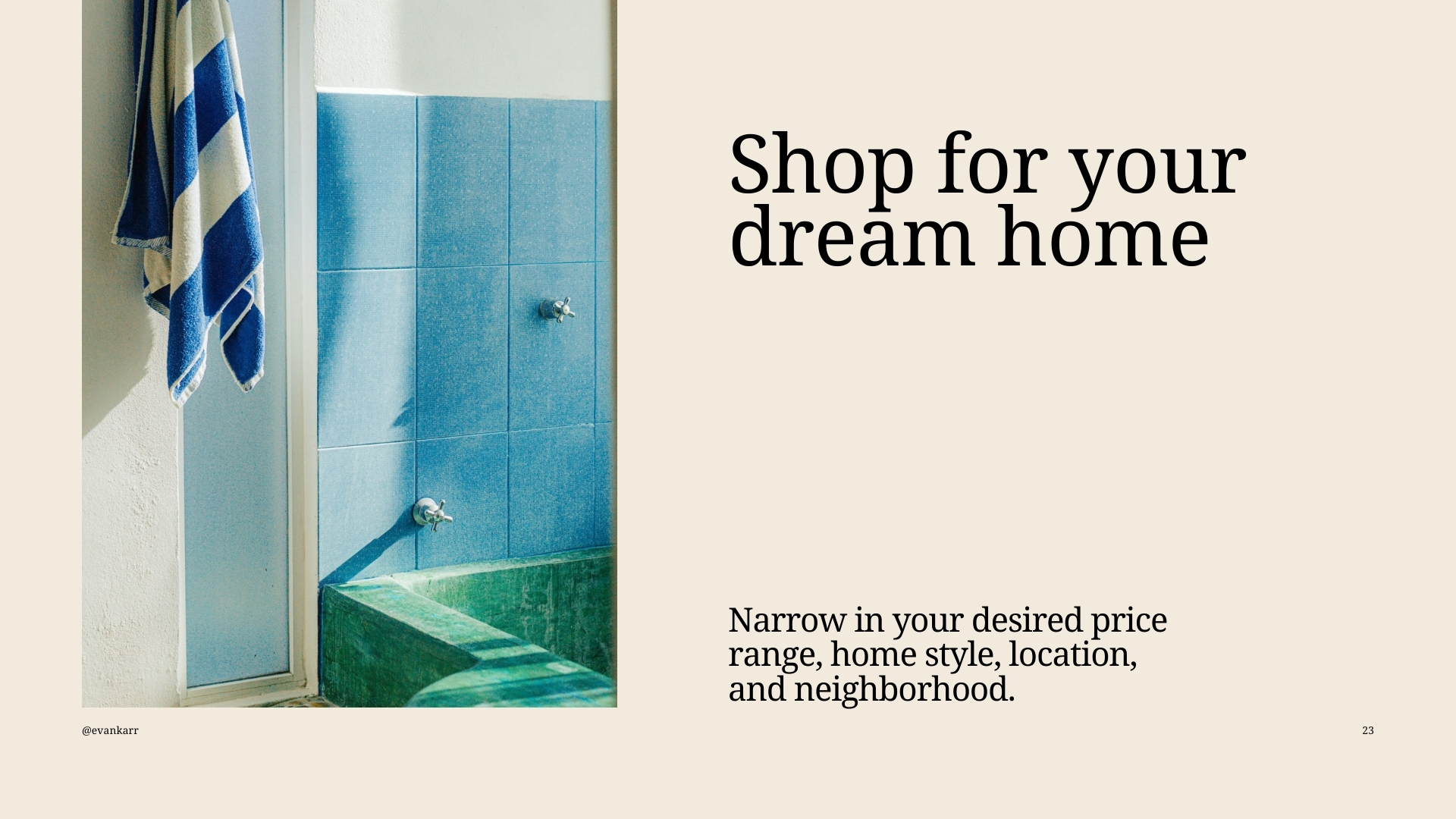 how to shop for your home