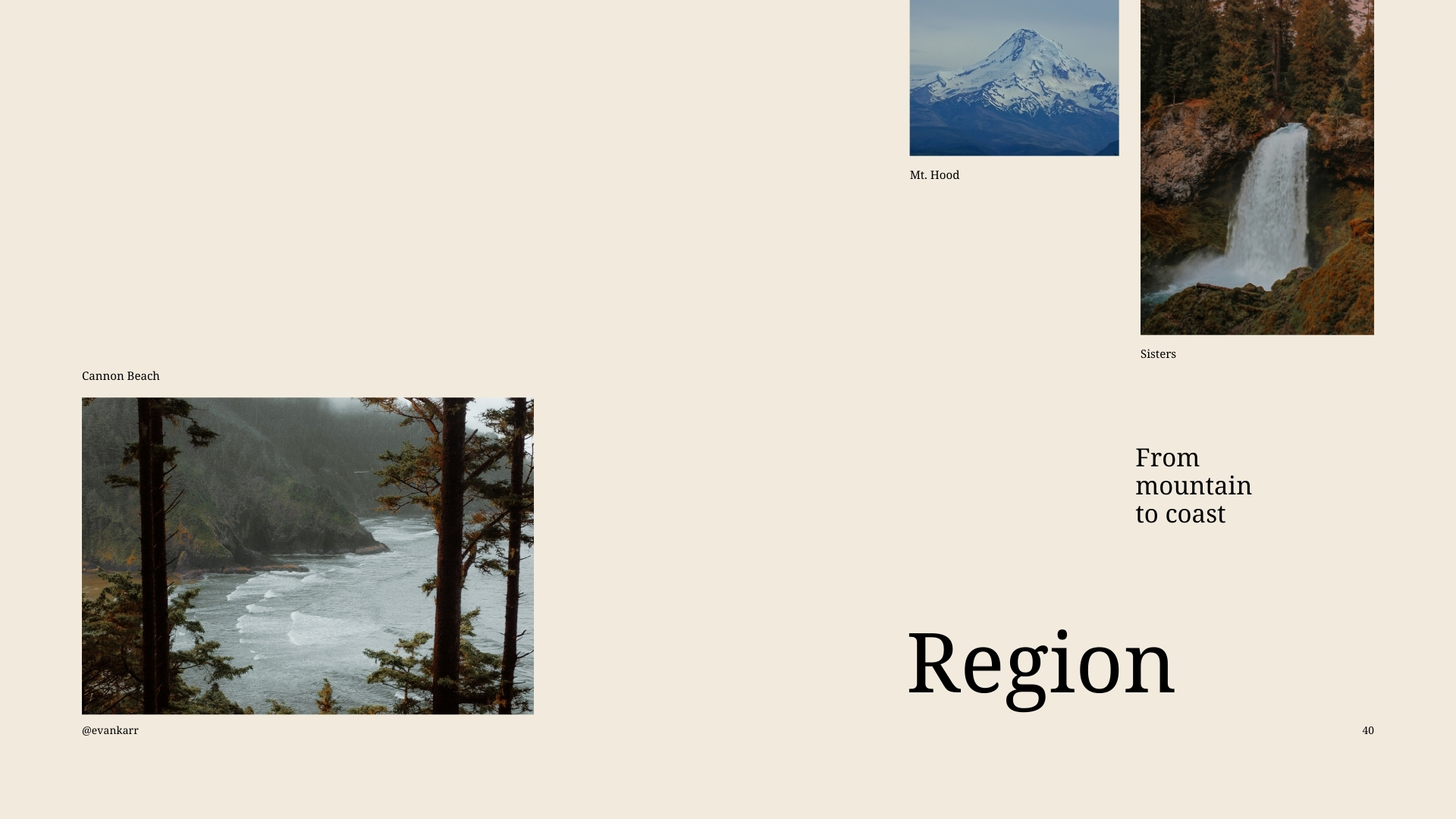 Oregon Region